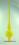 Christbaumspitze 27cm, neon gelb matt