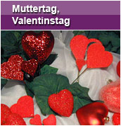 Produktsortiment Muttertag, Valentinstag von Koch Dekorationsartikel KG