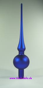 Christbaumspitze 27cm, indigoblau matt