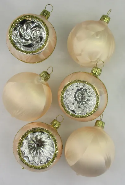 Reflexkugeln + Kugeln 6er Set (je 3 Stück) 