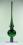 Christbaumspitze 27cm, waldgrün glanz
