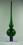 Christbaumspitze 27cm, waldgrün matt