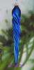 Eiszapfen, "indigoblau matt ohne Dekor" 15cm,1 K.a4 Stück