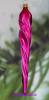 Eiszapfen, "magenta glanz ohne Dekor" 15cm,1 K.a4 Stück