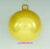 Mundgeblasene Christbaumkugeln, "gold opal" 10cm, 1 Karton mit 4 Kugeln