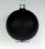 Mundgeblasene Christbaumkugeln, "schwarz matt" 6cm, 1 K.a 12 Kugeln