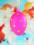 mundgeblasenes Osterei

pink, ...