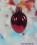 Ostereier aus Glas, einfarbig, 6er-Set, rot glanz