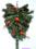 Weihnachtlicher Deko-Zweig mit Styropor-Äpfeln & Zapfen