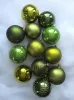 Mundgeblasene Christbaumkugeln, 