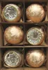 Reflexkugeln + Kugeln 8cm, 6er Set (je 3 Stück) 