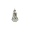 Sortimentskasten SET Christbaumschmuck Glas Silber Christdorn, 39 tlg.